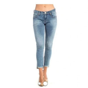 Free People One X One Teaspoon Freebirds II Low Waist Stretch Fitted Leg…